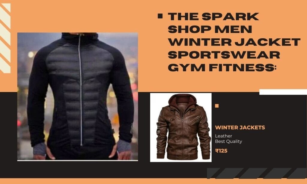 Winter jackets sportswear gym fitness